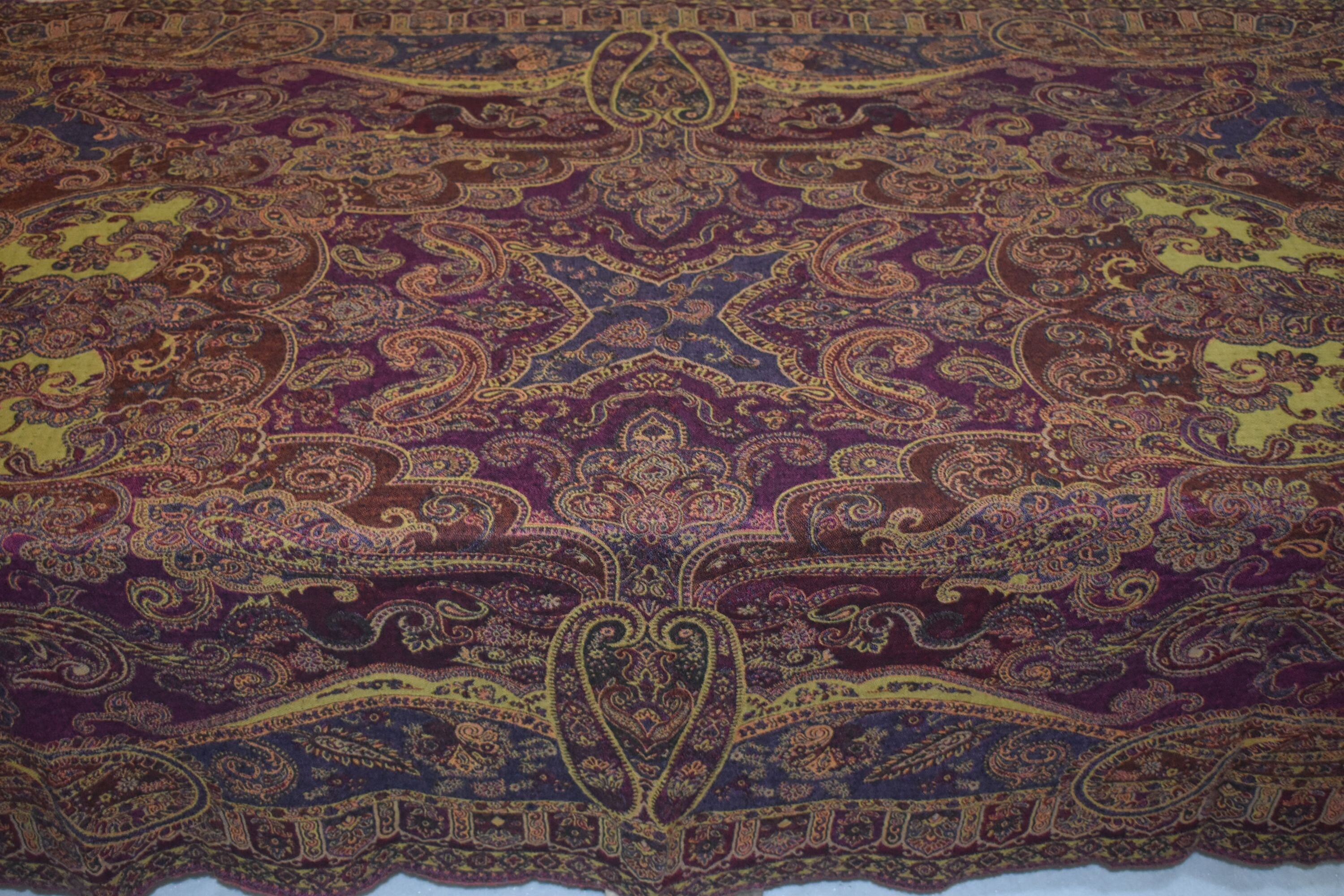 Cashmere Throws Blanket Pashmina Thick Blanket Extra Large Etsy