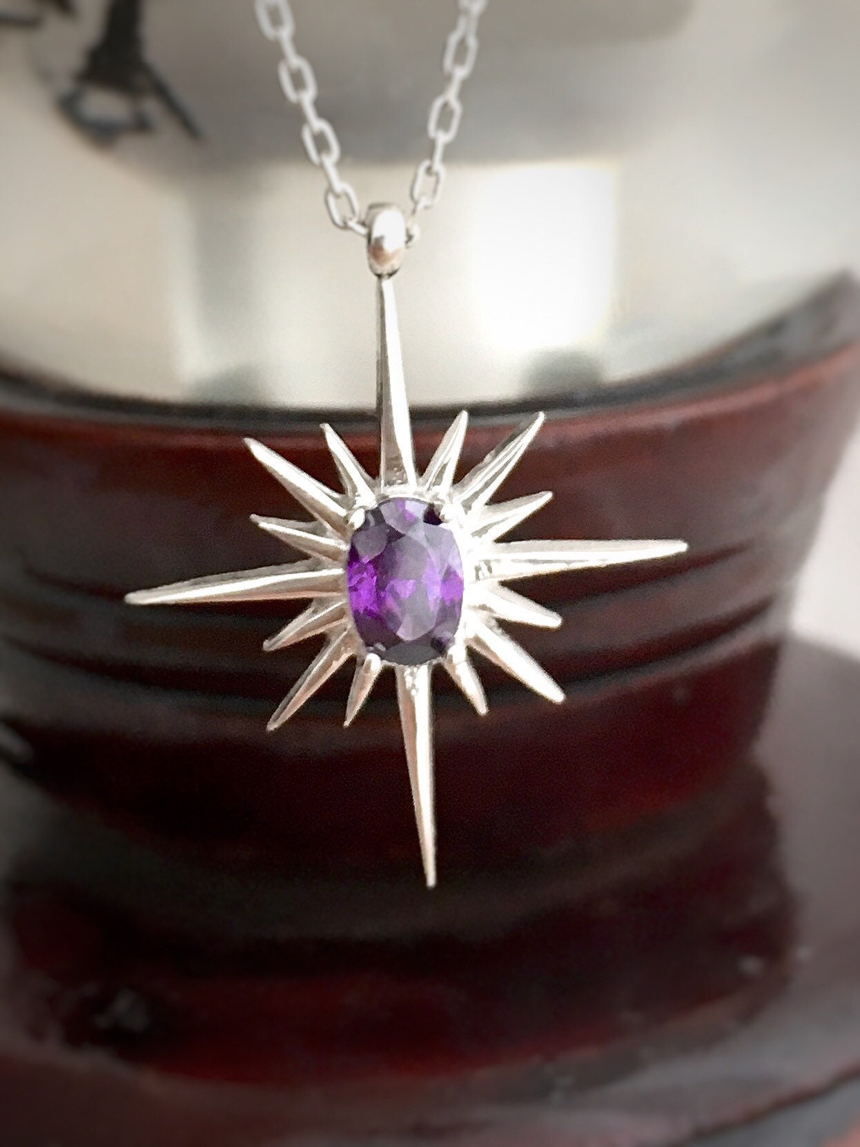 【BLACKPURPLE】25SS★ Kitsch star cattus necklace il_fullxfull.3027859663_dfh1.jpg