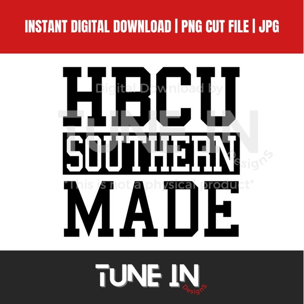 HBCU Southern University Design | jpg | png | HBCU Hoodie T Shirt