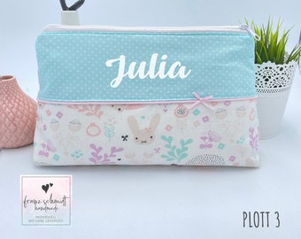 Diaper bag / nappy bag HASE & IGEL personalized with name