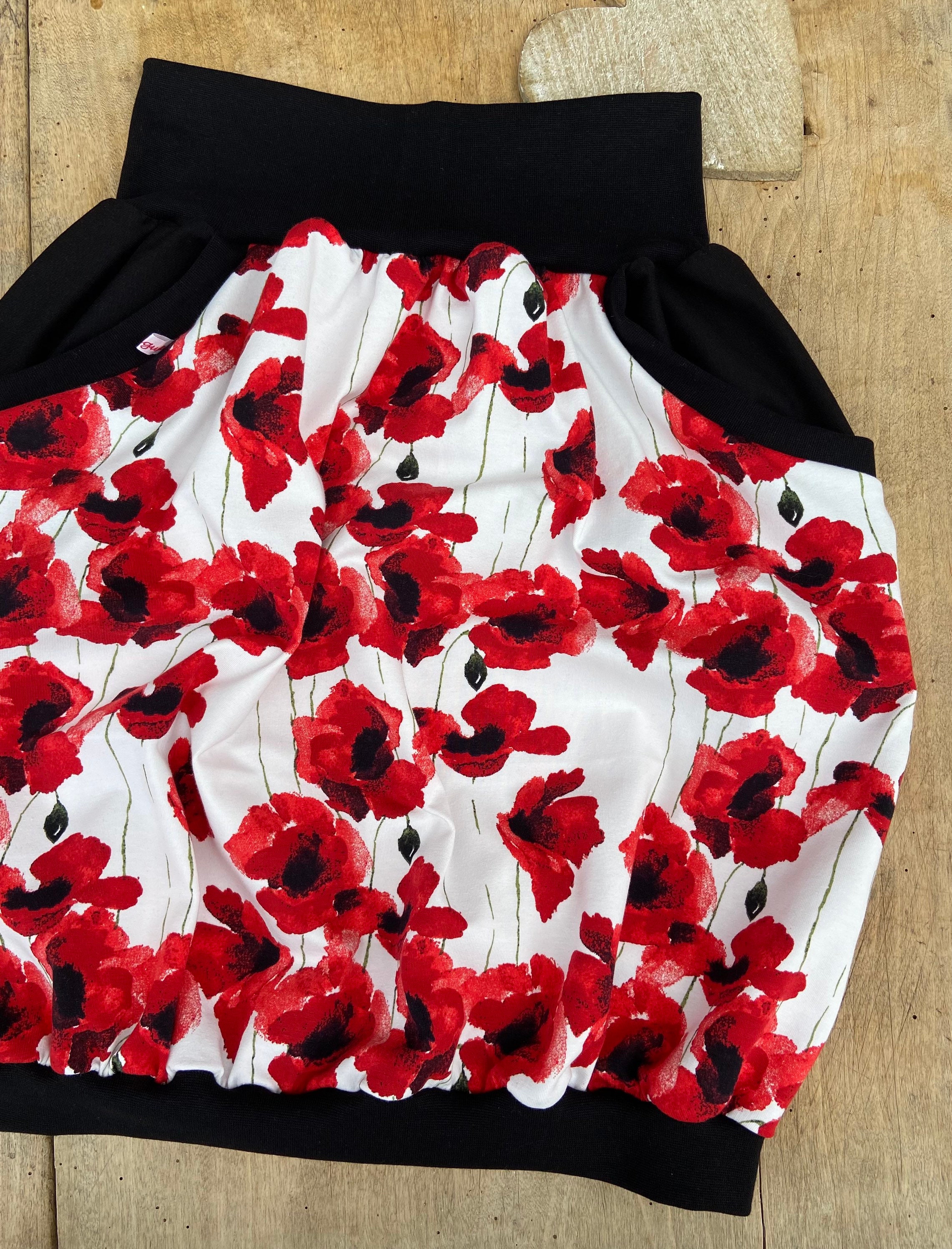 monepine/モネピネballoon layered skirt poppy Tulle balloon mini skirt – POPPY