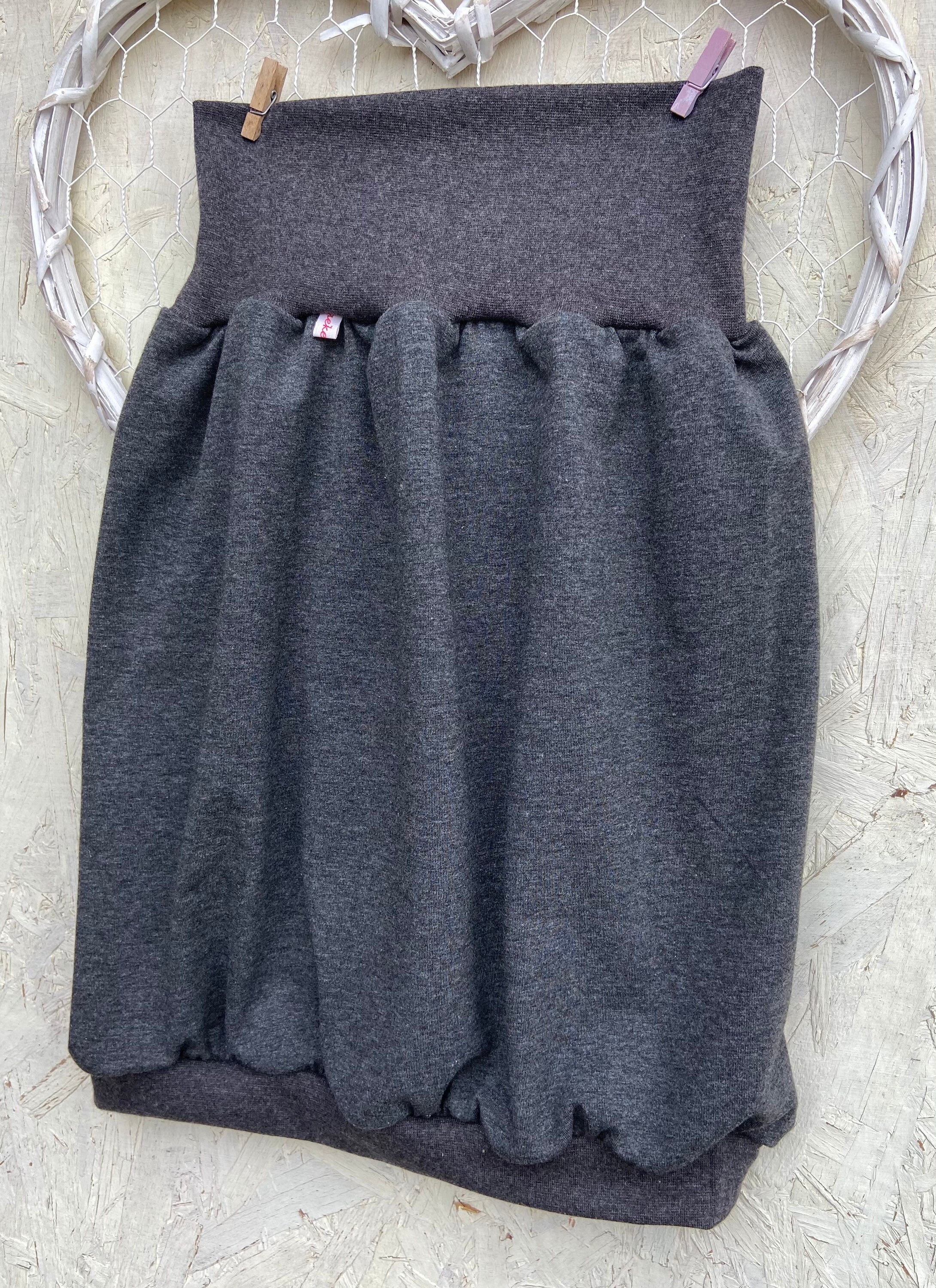 ◆GROVE◆ GRVR SPORTS Balloon Skirt GREY GB3FW-SMS006GREY Dark Grey Balloon Skirt Custom Size Jersey Ladies Skirt With