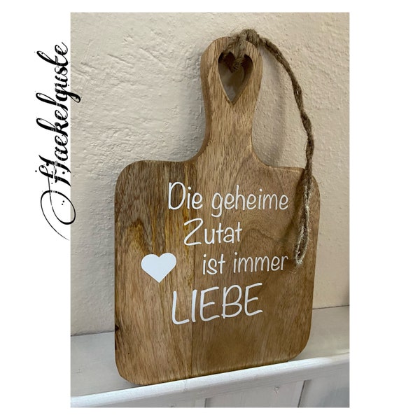 Holzbrett mit spruch Etsy.de