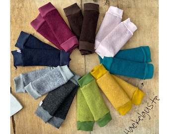10 Farben Kinder Wollwalk Beinstulpen Schurwolle Stulpen Kind Legs Tragebaby Waldkindergarten Überzieher Naturwolle