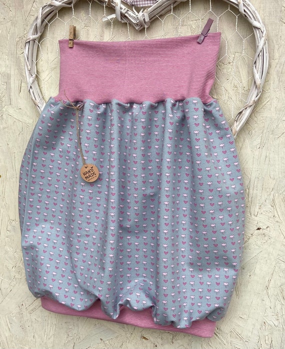 Buy Balloon Skirt herzl Jersey Balloon Skirt Women s Hip Skirt Gray Pink Online in India Etsy