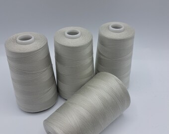 0.05EUR/100 m 4x5000 yards (4 x 4572 m) sewing thread overlock beige natural