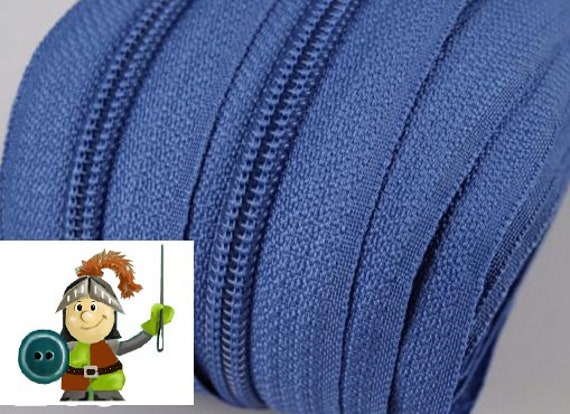 085eur M 5m Endlos Reissverschluss 5mm Royalblau Zipper Etsy