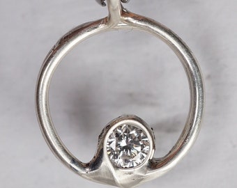 Diamond Pendant, 0.2 ct, VS