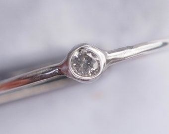 Diamant Ring (3 mm, SI)