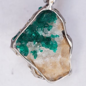 Dioptase Pendant