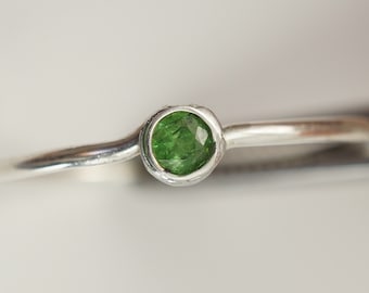 Tsavorite Ring