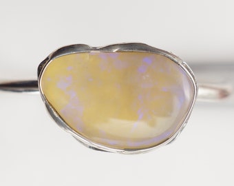 Black Opal Ring