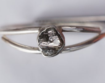 Raw Diamond Ring, 1.8 carat