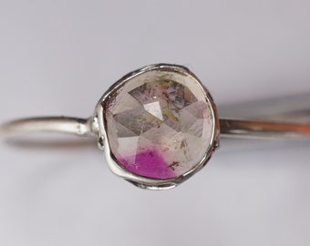 Watermelon Tourmaline Ring