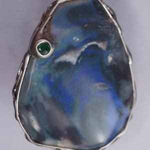 Opal Emerald Pendant