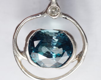 Zirkon Diamant Anhänger