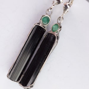 Orecchini Tormalina Smeraldo