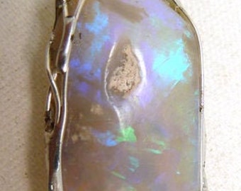 Schwarzer Opal Anhänger