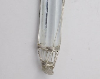 Aquamarine Diamond Pendant