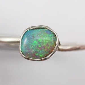 Black Opal Ring image 2