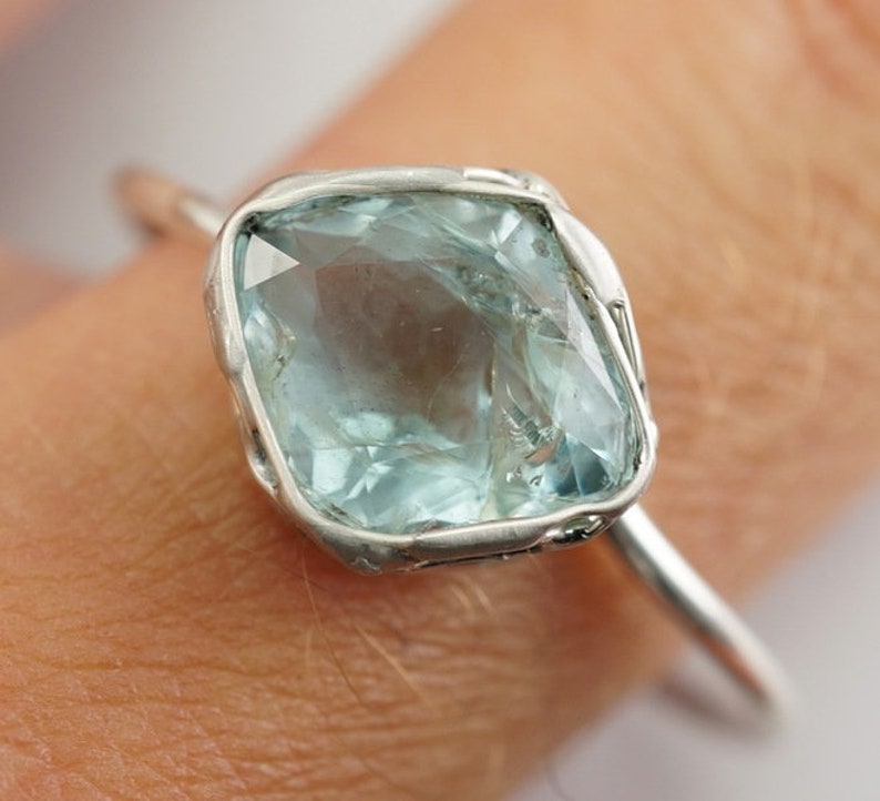Aquamarine Ring