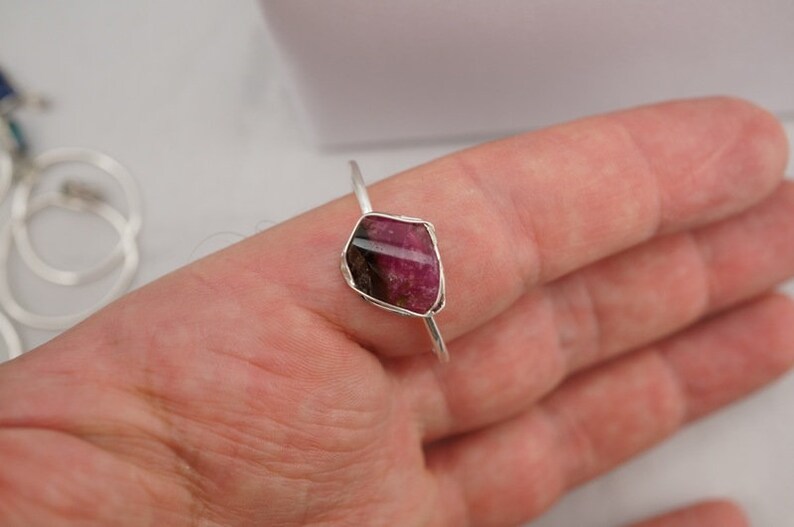 Watermelon Tourmaline Ring image 4