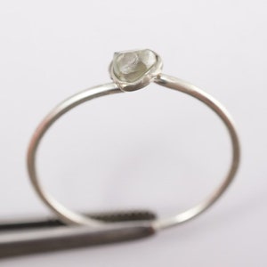 Bague diamant brut parfait 0,66 carat image 3