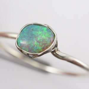 Black Opal Ring image 4