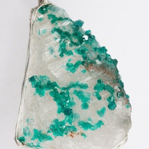 Dioptase Pendent