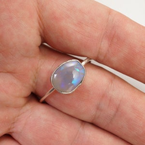 Schwarzer Opal Ring Bild 4