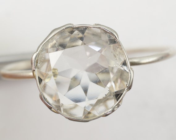 Bergkristall Ring Spirituelles Spielzeug Etsy