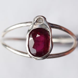 Ruby Diamond Ring