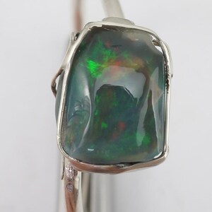 Schwarzer Opal Ring, Spirituelles Spielzeug Bild 3