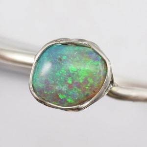 Black Opal Ring image 1