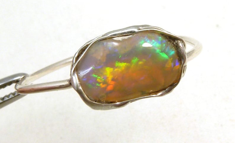 Schwarzer Opal Ring, Spirituelles Spielzeug Bild 1