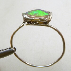 Schwarzer Opal Ring, Spirituelles Spielzeug Bild 4