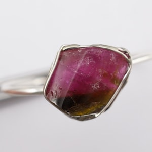 Watermelon Tourmaline Ring image 1