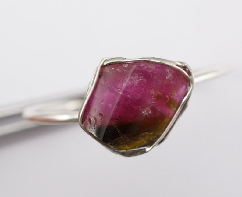 Watermelon Tourmaline Ring image 1