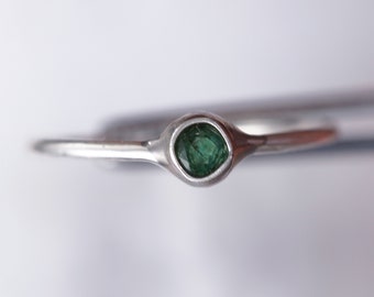 bague émeraude
