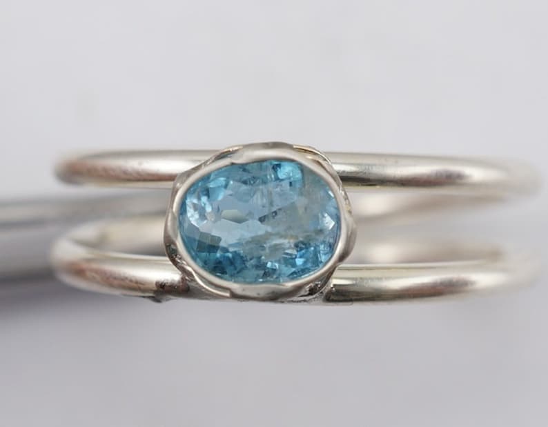 Aquamarin Ring Bild 1