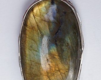 Pendentif labradorite