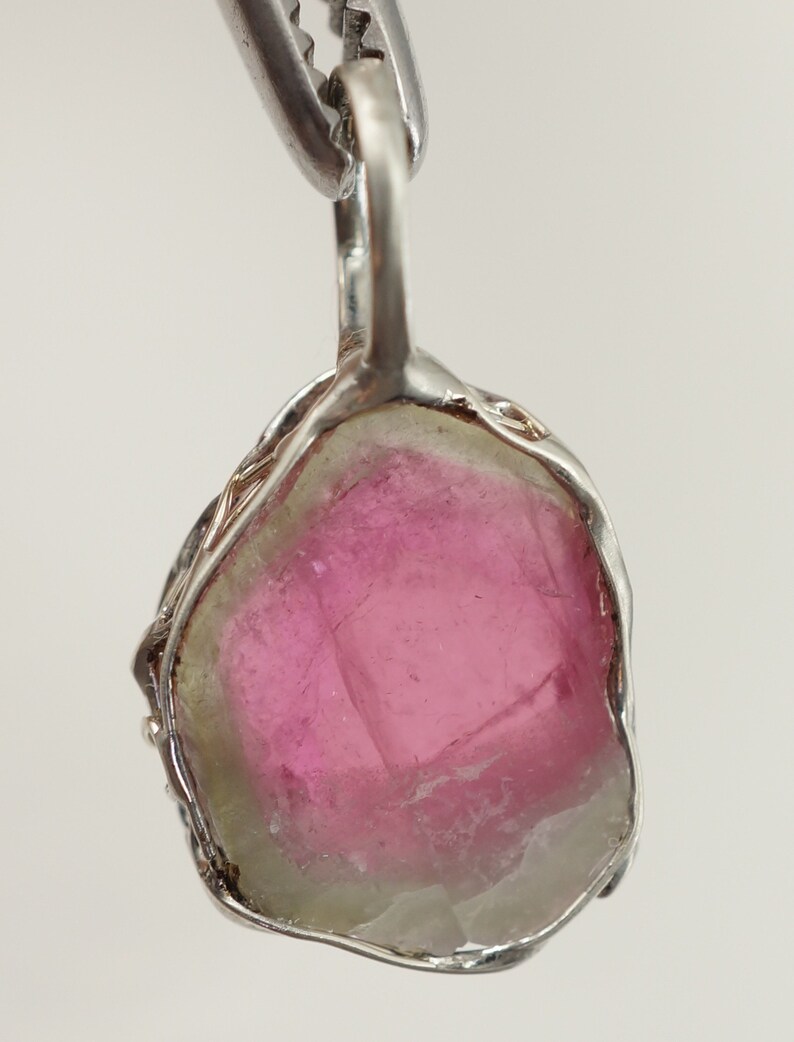 Watermelon Tourmaline Pendant