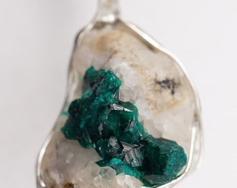 Dioptase Pendant