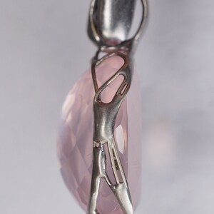 Rose quartz Pendant image 5