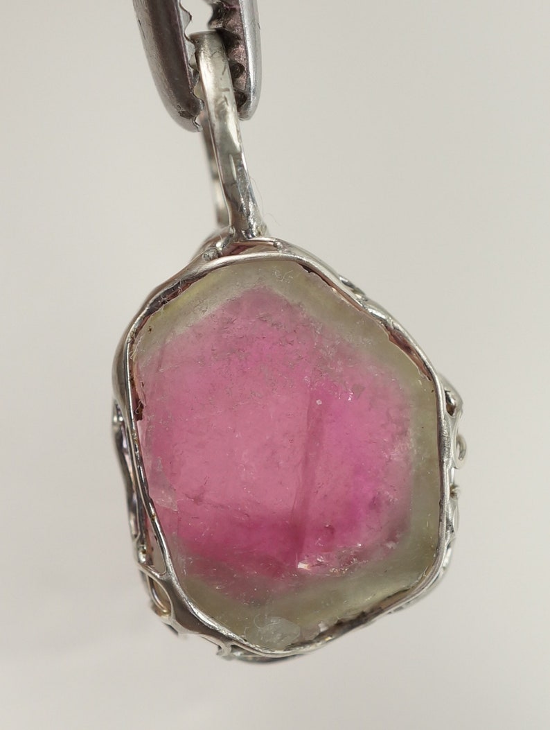 Watermelon Tourmaline Pendant