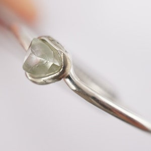 Bague diamant brut parfait 0,66 carat image 2