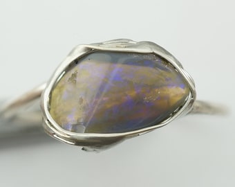 Black Opal Ring