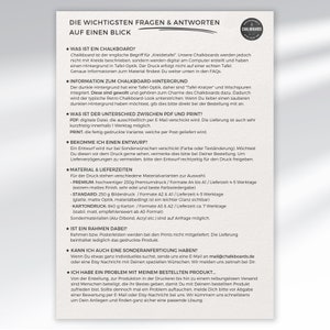 Puede incluir: Una imagen en blanco y negro con el texto "Die wichtigsten Fragen & Antworten auf einen Blick" en la parte superior. El texto est&aacute; en negrita, fuente sin serifas. Debajo del texto hay una lista de preguntas frecuentes y respuestas sobre pizarrones. Las preguntas y respuestas est&aacute;n en alem&aacute;n.