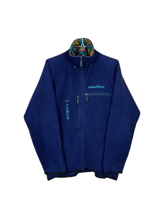 Sweat Polaire Bleu Homme Karrimor Taille M - Fermeture Zip - Excellent état