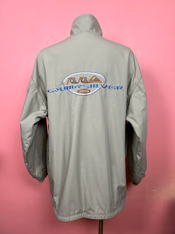 Quiksilver vintage rare jacket hype y2k logo overcoat 1990 1980 vintage rare retro coat View 2